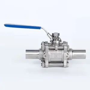 Stainless Steel Ball Valve with Long Type Butt-Weld End