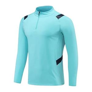 Football Sports Warm Up Survêtement Match Formation Vestes avec Capuche et Pantalon Ensemble Uniforme Joueurs Après l'uniforme - Product Image 1