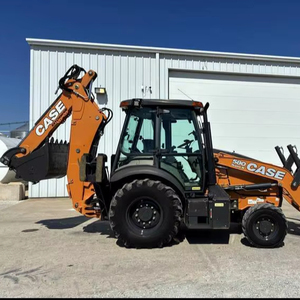 Case 580SN Tractopelle Confortable Cabine Air Chaleur Bâton E-HOE 4X4 Drive Pilot Controls Front Loader Pump Gearbox Core - Product Image 1