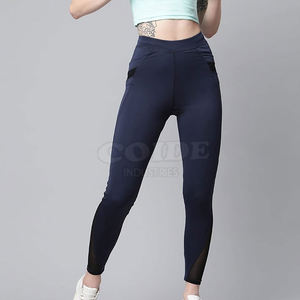 Leggings de compresión de cintura alta 2025 Leggings de entrenamiento de mujer de último diseño personalizados ligeros - Product Image 3