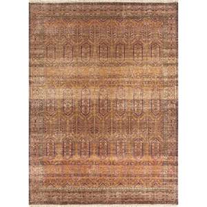 พรมขนสัตว์ถักนิตติ้งสีแดงและสีส้มผ้า Er-3067ประดับห้องโถงรูปแบบนามธรรมสำหรับวัยรุ่นตกแต่งบ้านด้วยพรม Jaipur - Product Image 1