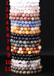 DAFNI BIG PAZAR Bohemia <b>Beaded</b> <b>Bracelet</b> with Natural Stone Precious Metal Alloy Micro Insert Unisex Gift From Istanbul - Product Image 4