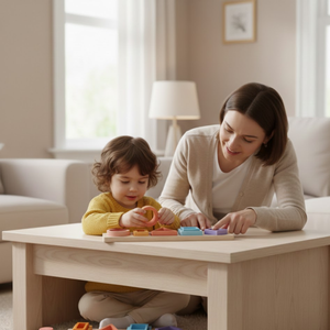 Jouet éducatif en bois à succès |   Bois poli multicolore fait à la main |   Jouet éducatif Montessori pour enfants - Product Image 2