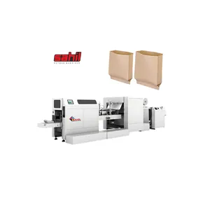 New Arrival Automatic High Speed Paper Bag Making Machine Grocery Bag Making Machine From Indian Supplier