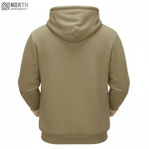 Sudaderas con capucha de peso pesado de algodón con estampado de hojaldre de alta calidad para hombre, diseño personalizado de gran tamaño, jersey de lujo, sudaderas con capucha personalizadas de algodón para hombre - Product Image 2
