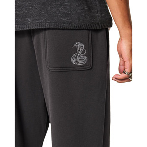 กางเกงสเวตเตอร์สำหรับผู้ชายกางเกงวิ่งจ๊อกเกอร์ลำลองผ้า100% เอวยางยืดแห้งเร็วระบายอากาศได้ดี - Product Image 3