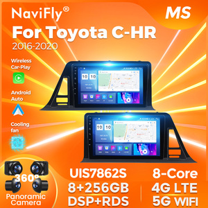 NaviFly Autoradio Android di Ultima Generazione con 4G Lte DSP DVR TRMS per Toyota <span class=keywords><strong>C</strong></span>-<span class=keywords><strong>HR</strong></span> 2016-2020 con Car Play e Android <span class=keywords><strong>Auto</strong></span> - Product Image 1