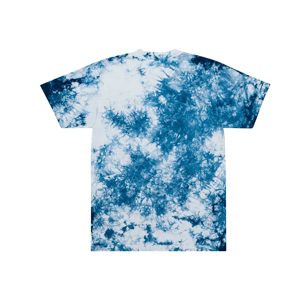 OEM Customizável 100% Algodão Não Tóxico Tie Dye Camisas Unisex Adicionar Seu Logotipo ou Multi Color Design Gráfico