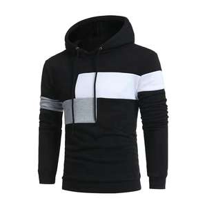 Sudaderas con capucha de poliéster con logotipo personalizado Precio barato de los hombres Sudadera con capucha de color sólido Sudaderas con capucha casuales Sudaderas Tops - Product Image 5