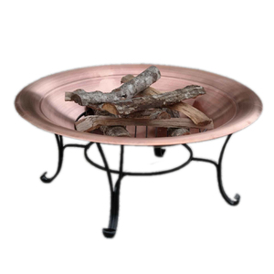 Superior Quality Customized Size Outdoor Fire Pit with Wrought Iron Stand at Lowest Price Attractive Design Round Shape Fire Pit - Product Image 6