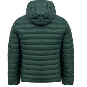 Chaqueta Acolchada de Lona para Hombre, Cuello Alto, Abrigada, Ligera, Cortavientos, para Exteriores, Estilo Urbano, Informal - Product Image 6