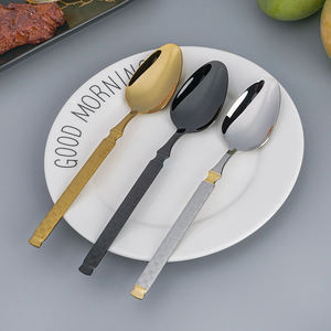 Ensemble de couverts en métal moderne les plus vendus couverts faits à la main avec poignée de créateur fabriqués en Inde et respectueux de l'environnement - Product Image 3