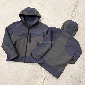 Custom Design Windproof Waterproof Nylon <b>Zip</b> <b>up</b> <b>Jackets</b> for Men High Quality Coat Pullover Outdoor Nylon Windbreaker <b>Jackets</b> - Product Image 3