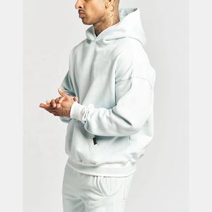 Pulls à capuche oversize unisexe 6XL Style français pour hommes 100% Coton Polaire Séchage rapide Couleur claire Logo personnalisé Collection Printemps - Product Image 5