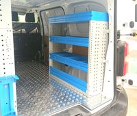DETAY OEM/ODM/OBM Gabinete de Almacenamiento Modular de Aluminio para Vehículos, Fácil de Montar y Desmontar, Soluciones de Mantenimiento y Reparación, 12 Cajones
