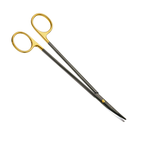 Ciseaux Metzenbaum 7 pouces demi-or noir plaqué acier inoxydable hôpital manuel utilisé ciseaux dans différentes tailles prix - Product Image 5