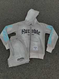 Fitness Sports Jogging Chándal de invierno personalizado Conjunto de dos piezas Hombres Joggers Venta al por mayor de alta calidad y bajo precio para hombres - Product Image 3