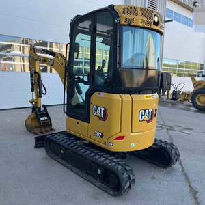 2022 CAT 302CR Mini excavatrices 4 tonnes hydraulique sur chenilles Machine Core Engine pas cher bas prix utilisé Cat Excavator - Product Image 5