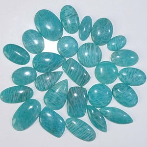 100% cabujón suelto de amazonita de piedras preciosas de cuarzo de alta calidad Natural para la fabricación de joyas a granel al por mayor de fuente confiable - Product Image 6