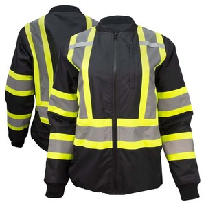 Chaquetas de trabajo de seguridad proveedor a granel al por mayor OEM personalizado de fábrica reflectante impermeable protector duradero chaquetas de trabajo - Product Image 5