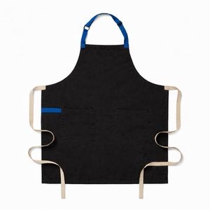 Delantal de Chef Personalizado Impermeable de Lona de Algodón Suave, Delantal de Trabajo Ajustable, Delantal de Mezclilla Resistente para Adultos - Product Image 2