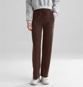 Pantalón/pantalón de cintura alta para mujer, chándal de seda cómodo para Fitness, pantalón de Yoga para mujer de invierno, informal XL - Product Image 4