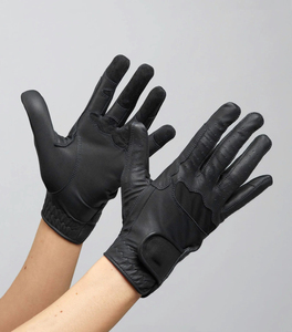 Gants d'équitation en cuir professionnels d'hiver ultra respirants gants d'équitation en gros logo personnalisé gants d'entraînement confortables - Product Image 4