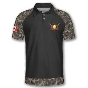 Camiseta de bolos de sublimación de secado rápido, camisas impresas personalizadas para UNIFORMES DE EQUIPO, ropa deportiva transpirable ligera al por mayor - Product Image 2