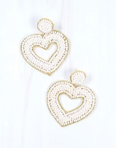 Boucles d'oreilles en perles de travail miroir avec broderie de fil - Product Image 5