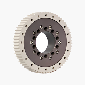 Rodamientos de placa giratoria sin mantenimiento de acero inoxidable mecanizado CNC con dientes de engranaje - Product Image 2