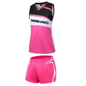 Meilleur article : uniforme de netball personnalisé pour filles, vêtements de sport tendance avec nom d'équipe imprimé, vêtements de tennis à bas prix pour femmes - Product Image 1