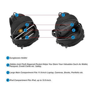 Bolso Bandolera Funcional 2026 con Compartimento y Bolsillo Frontal de Fácil Acceso - Product Image 5