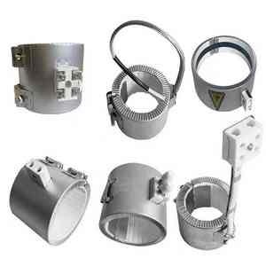 Calentador de Banda Cerámica para Extrusora Industrial de 220V 3000W, Unidad de Barril con Cable Calefactor de Acero Inoxidable - Product Image 4