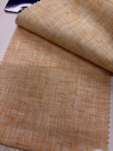 Tissu aspect lin poly coton Dhanak de qualité supérieure de 58 pouces de largeur, approvisionnement d'usine pour vêtements pour hommes et femmes - Product Image 2