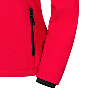 Veste Softshell pour femmes Coupe-vent à capuche résistant à l'eau pour les voyages Veste Softshell pour femmes avec doublure polaire - Product Image 3