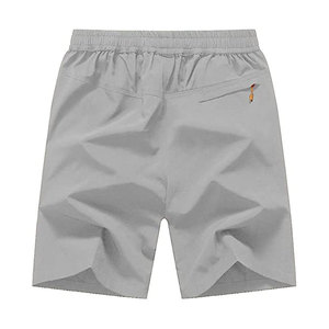 <b>Men's</b> Casual Solid <b>Pattern</b> Cotton <b>Shorts</b> Custom Made Design Your Own Adult <b>Shorts</b> Low MOQ Elastic Waist Plain Dyed Technics - Product Image 2