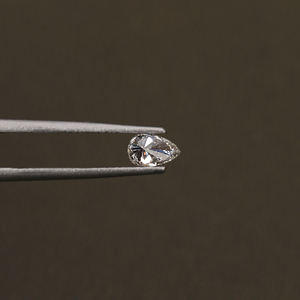 Piedra suelta certificada de corte de pera de 0,35 quilates cultivada en laboratorio CVD EF Color diamante certificado para la fabricación de joyas para ella - Product Image 6