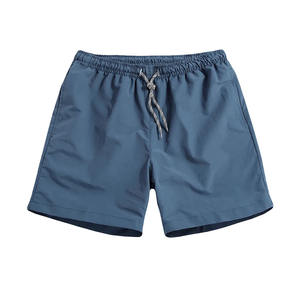 Venta al por mayor de pantalones cortos de algodón de los hombres de moda de alta calidad con bolsillos patrón sólido estilo Casual personalizable - Product Image 2