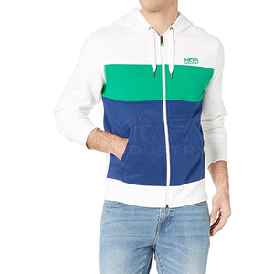 Sweat à capuche à fermeture éclair pour hommes OEM Sweats à capuche d'hiver pour hommes, Sweats à capuche pour hommes Vente en gros Vêtements de sport décontractés - Product Image 5