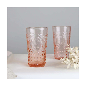 Vaso para beber hecho a mano victoriano con patrón de color sólido de Fabricante Mayorista - Product Image 1