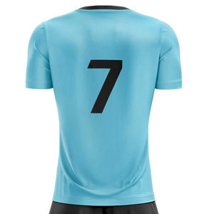 Conjunto de uniformes de fútbol impresos por sublimación personalizados de alta calidad, Conjunto de camiseta y pantalones cortos de fútbol personalizados para entrenamiento - Product Image 6