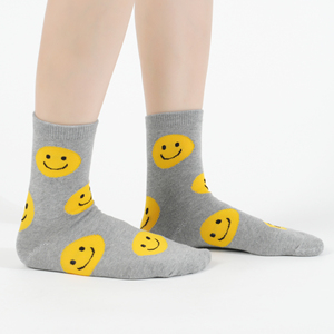 Calcetines de Algodón de Punto para Mujer, con Dibujos Animados, Transpirables, Casuales, para Uso Diario - Product Image 4