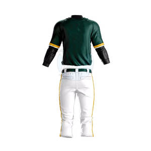 Mejor precio Suministro directo de fábrica Tallas grandes Transpirable Béisbol Softball Jersey Set Ropa deportiva de calidad para adultos Suave - Product Image 5