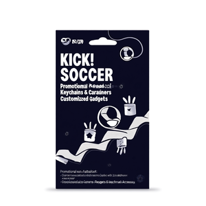 KICK! Portachiavi e Moschettoni Promozionali Personalizzati a Tema Calcio, Gadget Personalizzabili con Accessorio Portachiavi - Product Image 2