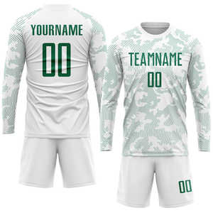 Uniforme de fútbol de calidad superior para equipos con diseños personalizados Camiseta de fútbol para deportes de equipo, entrenamiento y ropa informal - Product Image 3