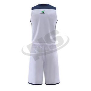 Uniforme de basket-ball avec logo personnalisé pour hommes vêtements de sport respirants de qualité professionnelle maillot et short en polyester à séchage rapide - Product Image 5