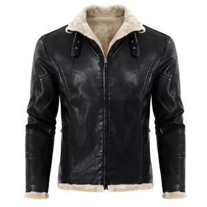 Chaqueta de Cuero Casual para Mujer, Estilo Urbano, de Alta Calidad, Impermeable, Cortavientos, Transpirable, de Secado Rápido, Personalizable y Sostenible - Product Image 6