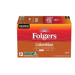 Café Folgers Colombiano Tueste Medio, 12 Cápsulas Keurig K-Cup - Product Image 4