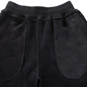 2023 Wholesale LOGO Customization Fashion Casual <b>Men's</b> Corduroy Jogger <b>Pants</b> Straight Mid Waist <b>Cropped</b> Trouser - Product Image 5