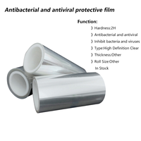 Film adhésif double face PET haute dureté 2.5D en rouleau, anti-traces de doigts, protection anti-lumière bleue pour écran tactile de téléphone portable